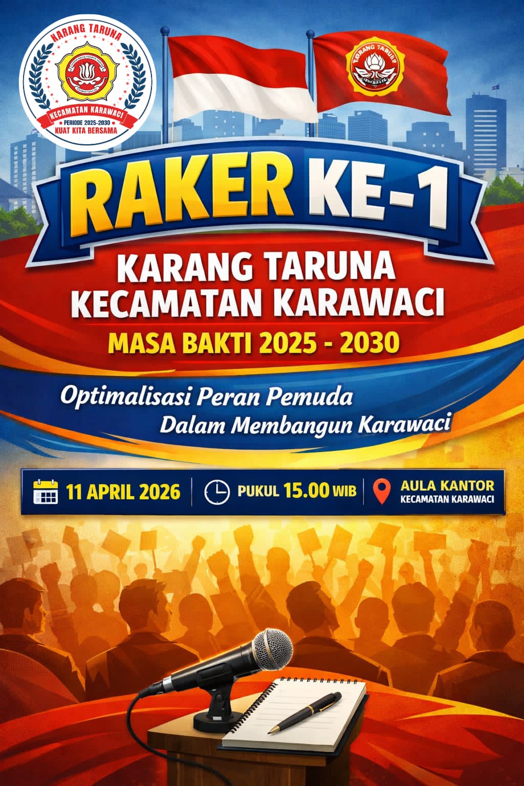 Katar Kecamatan Karawaci Akan Gelar Raker ke-1 Masa Bakti 2025-2030