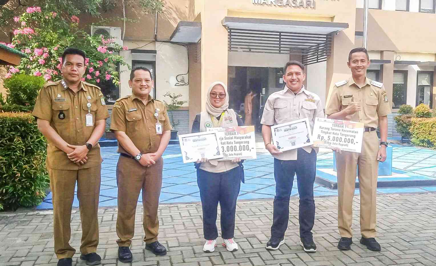 Camat Karawaci Apresiasi Katar dan PSM Sabet Juara 1 Lomba Pilar-Pilar Sosial Terbaik 2026