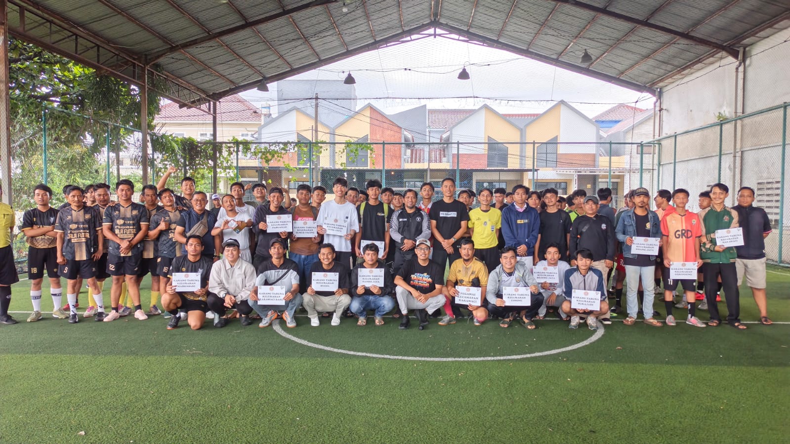 Turnamen Futsal KATAR Kecamatan Karawaci Meriahkan HUT Kota Tangerang Ke-33