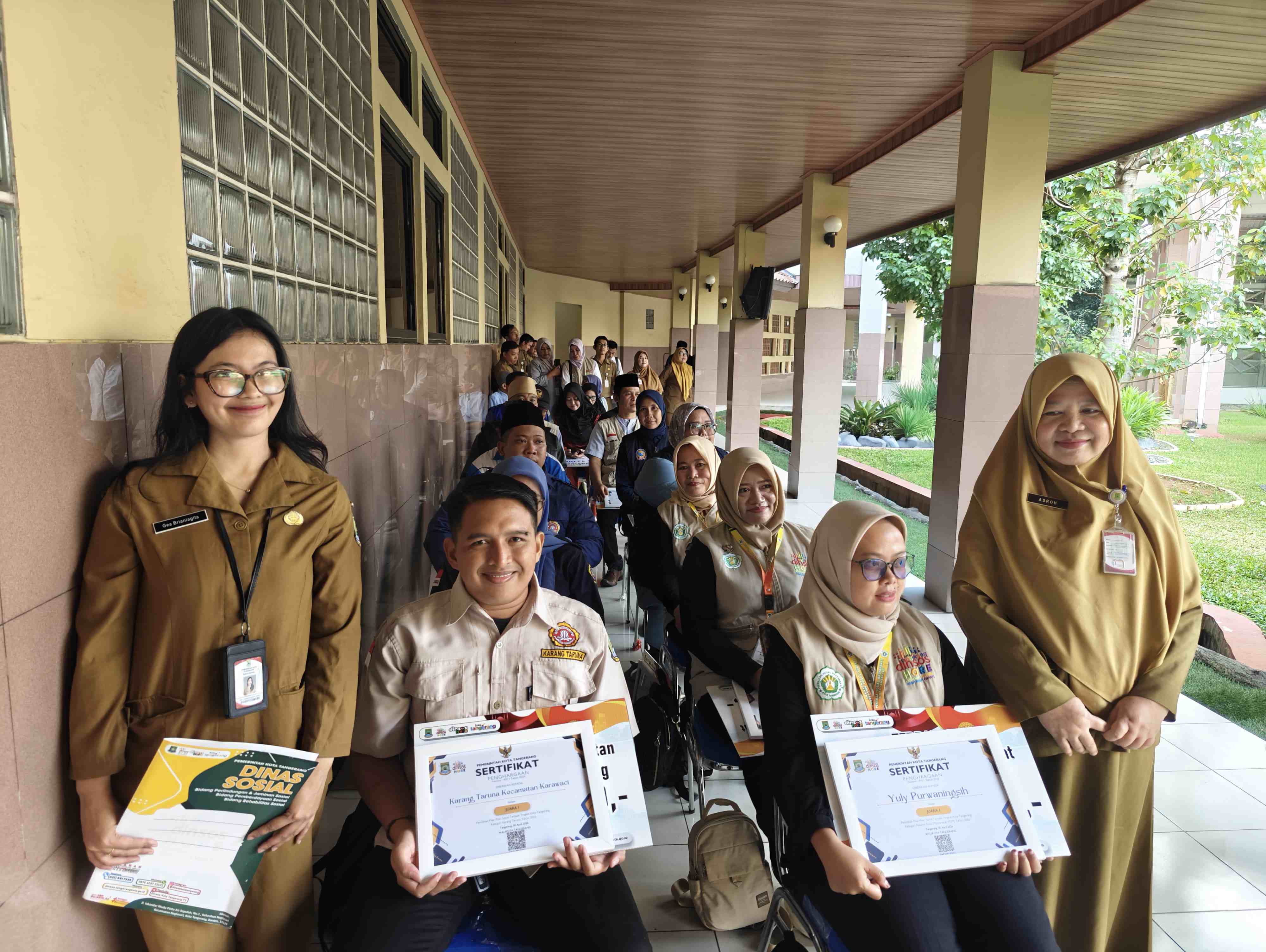 Katar dan PSM Kecamatan Karawaci Borong Juara 1 Lomba Pilar-Pilar Sosial Terbaik Tingkat Kota Tangerang