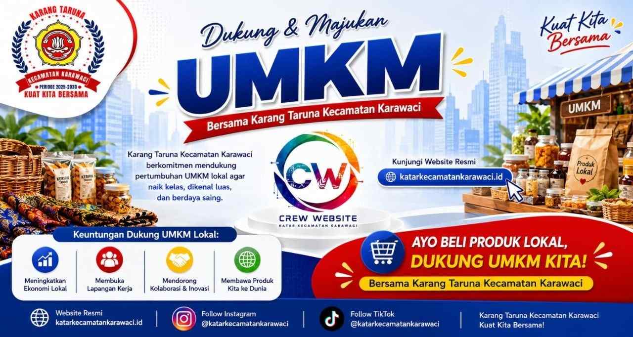 Katar Kecamatan Karawaci Dorong UMKM Go Digital, Ajak Masyarakat Dukung Produk Lokal